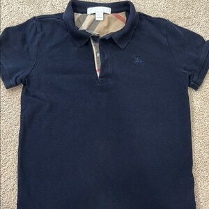 Burberry Black Polo Shirt Classic Style